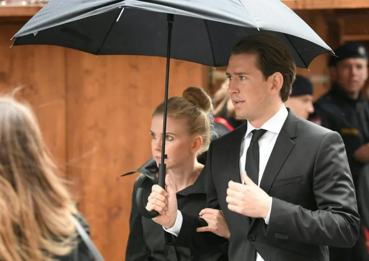 Austrijski kancelar Sebastian Kurz i njegova djevojka Susanne Thier, foto: Profimedia
