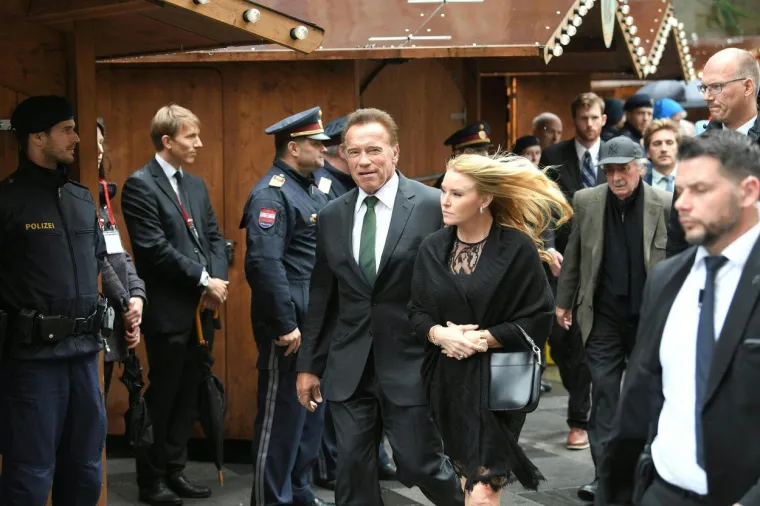 Arnold Schwarzenegger i Heather Milligan, foto: Profimedia