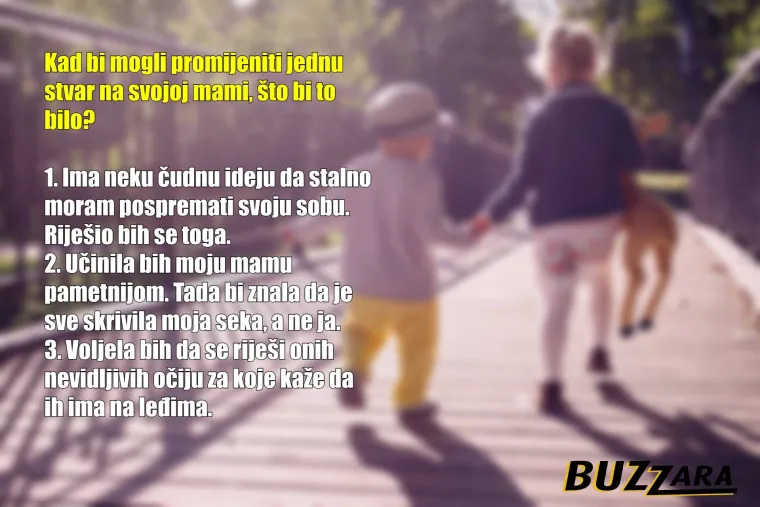 Urnebesni dječji odgovori na pitanja 'za&scaron;to je Bog stvorio mamu' i za&scaron;to one uopće postoje 'rascmoljit' će vas u par sekundi