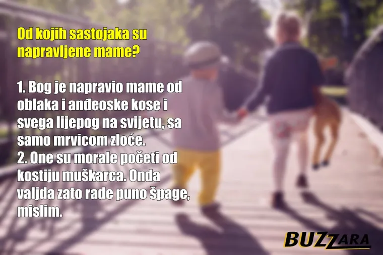 Urnebesni dječji odgovori na pitanja 'za&scaron;to je Bog stvorio mamu' i za&scaron;to one uopće postoje 'rascmoljit' će vas u par sekundi