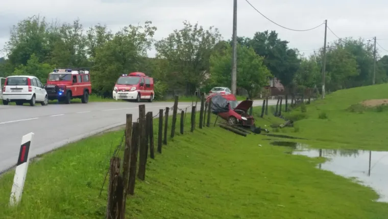 Stra&scaron;na nesreća kod Vojnića: Poginula mlada učiteljica, autom se zabila u stup