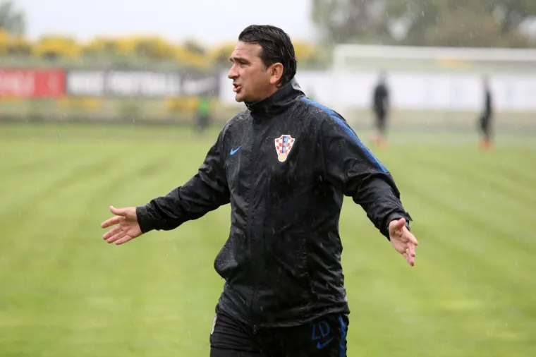 Trening nogometa&scaron;a pokvarilo nevrijeme: Zbog jakog pljuska s travnjaka oti&scaron;li nakon 20 minuta