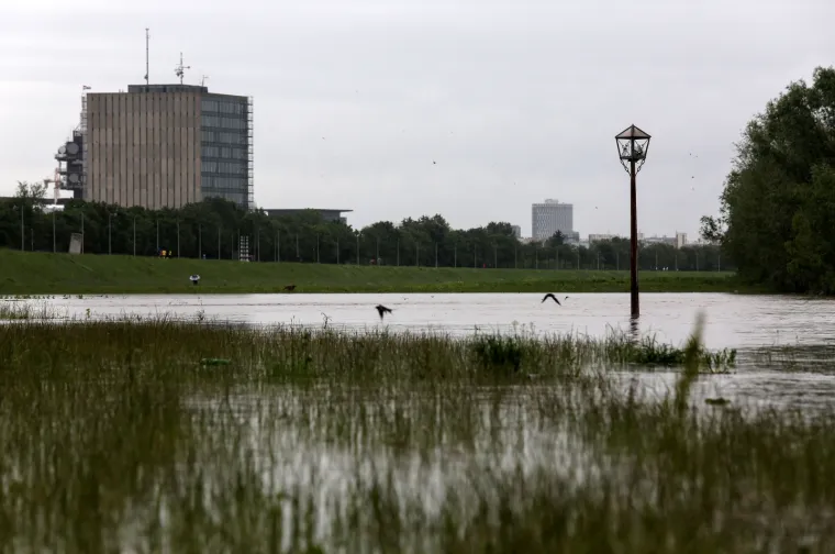 29.05.2019., Zagreb - Rijeka Sava izlila se iz svog korita
Photo: Marin Tironi/PIXSELL