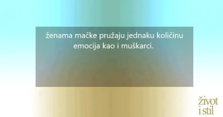 10 znanstvenih dokaza za&scaron;to su ljudi koji imaju mačke na dobitku