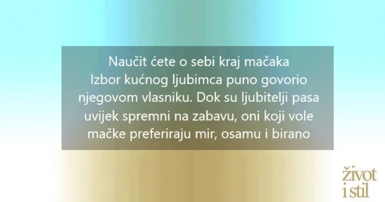 10 znanstvenih dokaza za&scaron;to su ljudi koji imaju mačke na dobitku