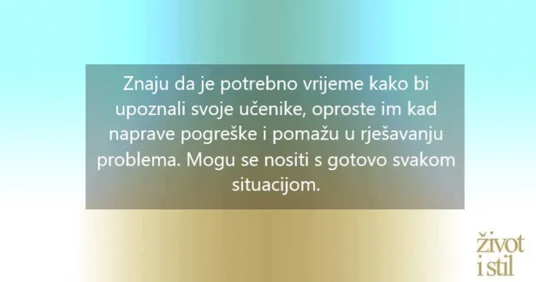 Za&scaron;to su najsretniji ljudi koji su u braku s nastavnicima ili učiteljima?