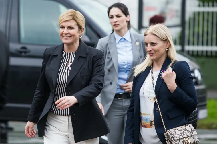 PREDSJEDNICA JE U SIGURNIM RUKAMA: Ova žena budnim oko prati svaki korak Kolinde Grabar Kitarović