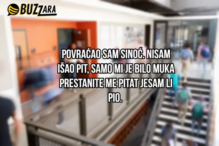 Ako ste ikada iskoristili 14 od ovih 20 isprika za nedolazak na posao ili u školu, službeno ste lijenčina