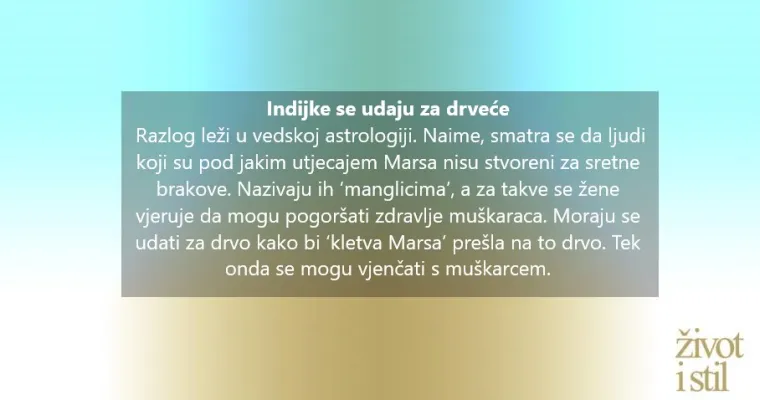 Žene se udaju za drveće, samce se gađa cimetom: Običaji diljem svijeta koji će vas ostaviti u čudu