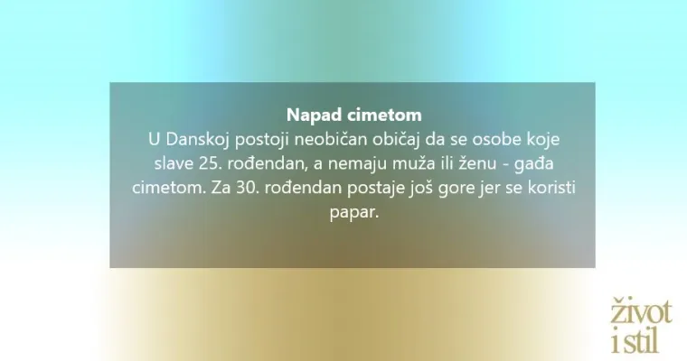Žene se udaju za drveće, samce se gađa cimetom: Običaji diljem svijeta koji će vas ostaviti u čudu