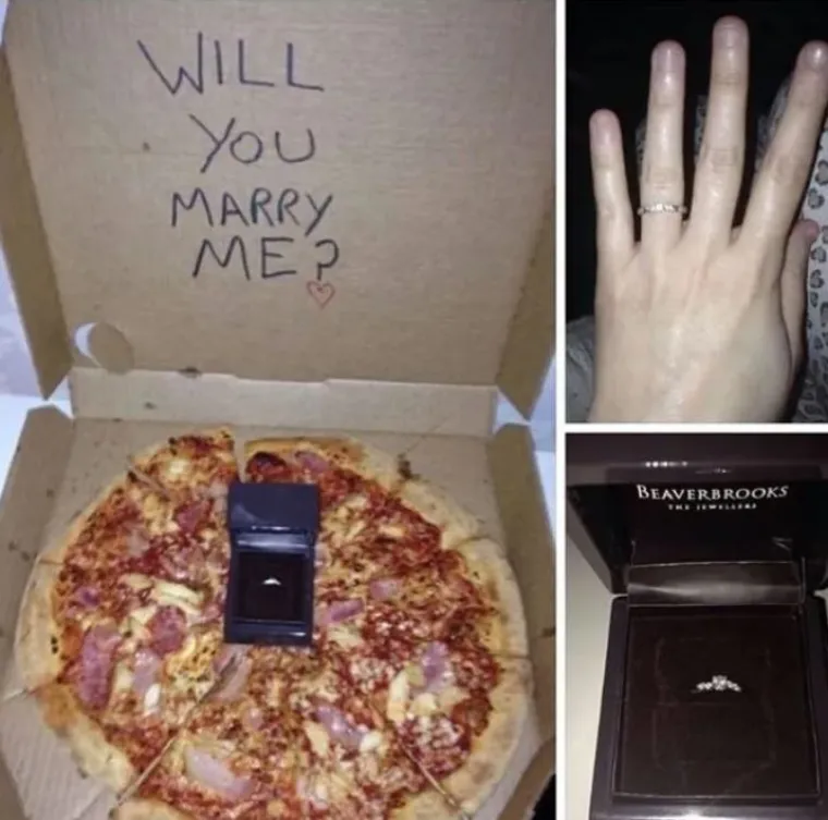 Prsten u pizzi, svinji ili hamburgeru? 14 najgorih prosidba interneta