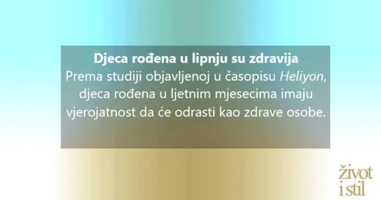 7 razloga za&scaron;to su bebe rođene u lipnju posebne