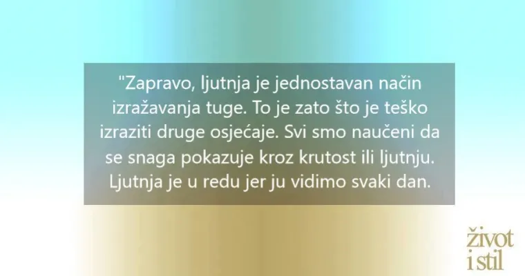 Zašto je lako 'ostati' u ljutnji nakon gubitka voljene osobe?