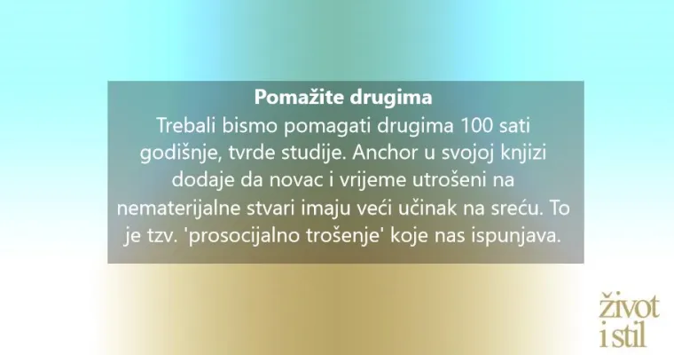 Jednostavne stvari koje danas možete učiniti kako biste bili sretniji, a znanstveno su dokazane