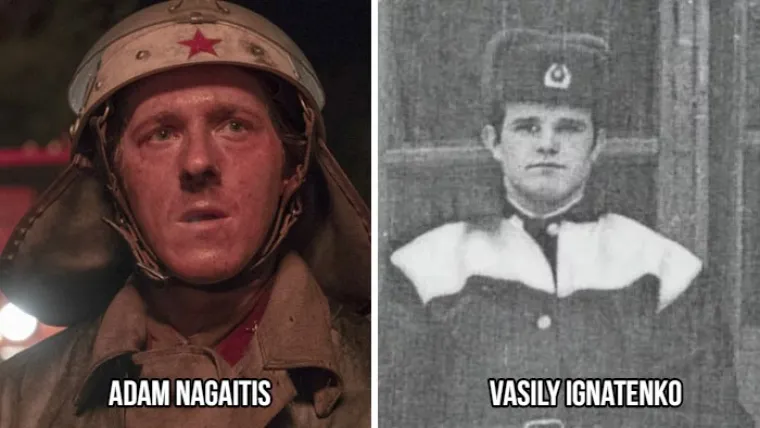 13 slika glumaca iz Černobila uz stare slike svojih dvojnika iz 1986.