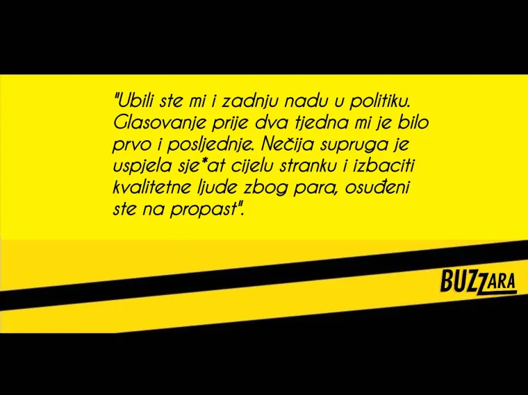'Mrtvi zid si je zabio autogol', 'Palfi je njihova Yoko Ono': 25 najupečatljivijih komentara razočaranih birača 'Živog stida'