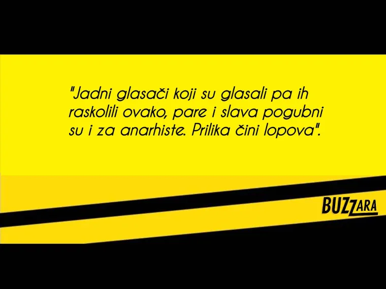 'Mrtvi zid si je zabio autogol', 'Palfi je njihova Yoko Ono': 25 najupečatljivijih komentara razočaranih birača 'Živog stida'