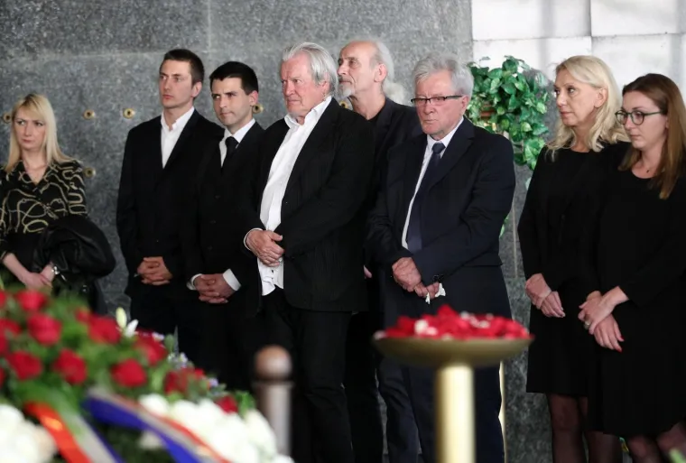 POSLJEDNJI ISPRAĆAJ ĐELE JUSIĆA NA MIROGOJU