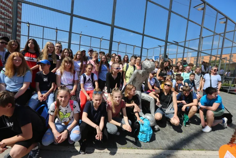 Ko&scaron;arka&scaron;ki Mozart bio bi ponosan: Prekrasne slike kod spomenika Draženu Petroviću na Baldekinu