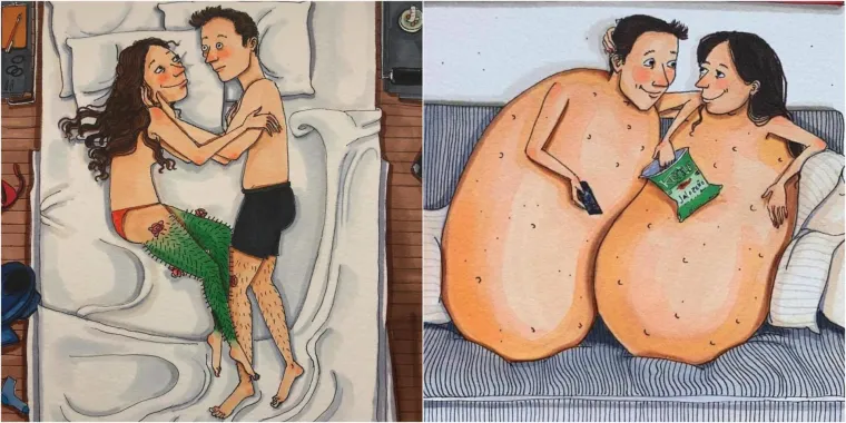 Iskrene ilustracije koje pokazuju &scaron;to se u svakoj dužoj ljubavnoj vezi događa iza zatvorenih vrata