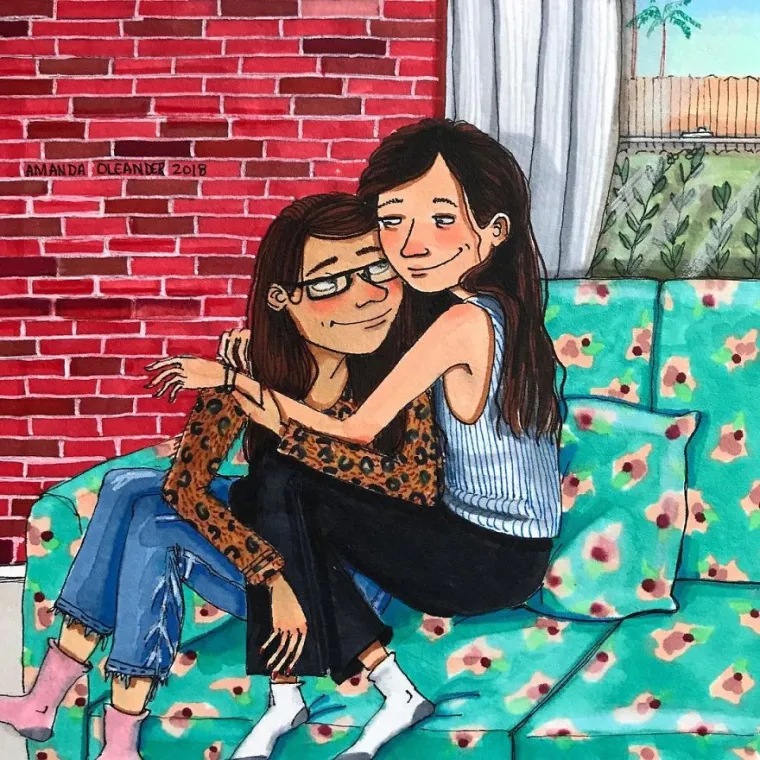 Iskrene ilustracije koje pokazuju &scaron;to se u svakoj dužoj ljubavnoj vezi događa iza zatvorenih vrata