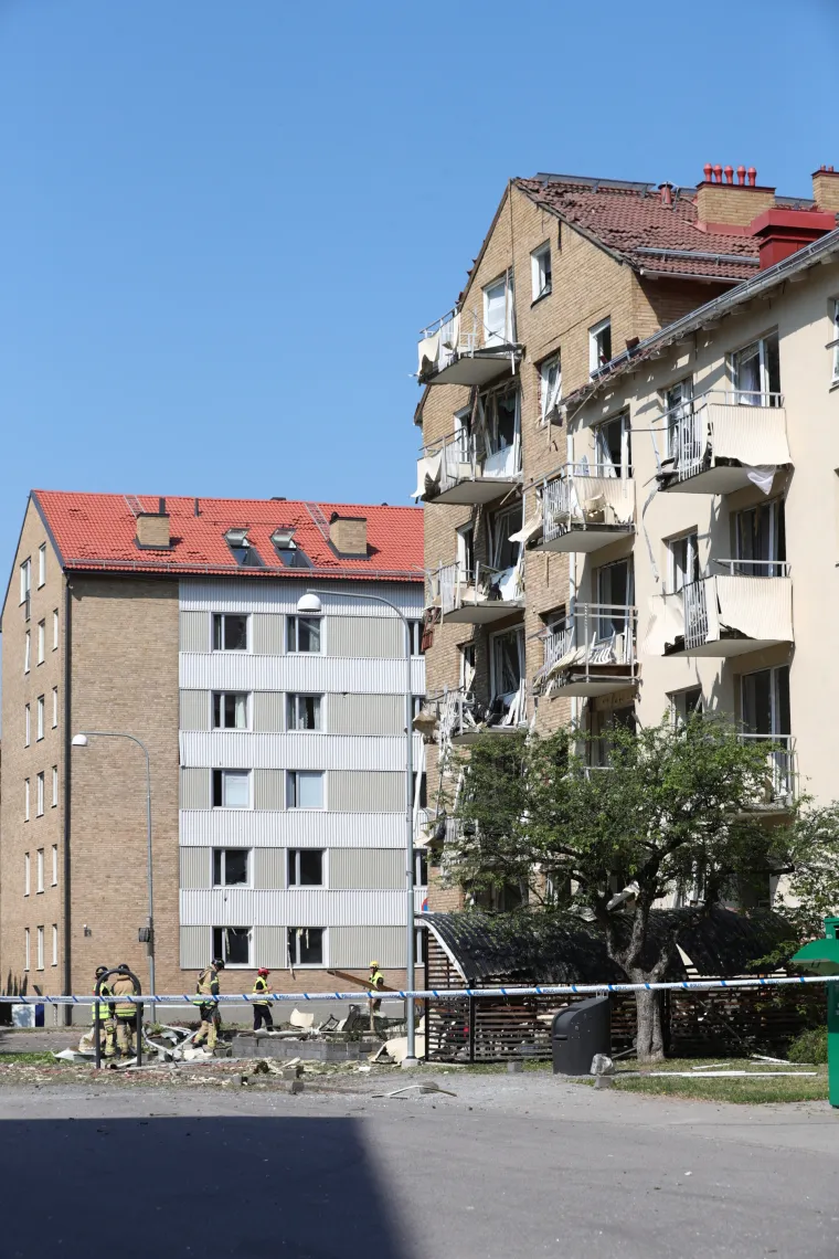 Drama u &Scaron;vedskoj: 19 ozlijeđenih u snažnoj eksploziji, o&scaron;tećene zgrade, pirotehničari na terenu