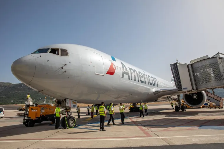 Povijesni let! American Airlines na liniji Philadelphia - Dubrovnik sletio nakon 28 godina