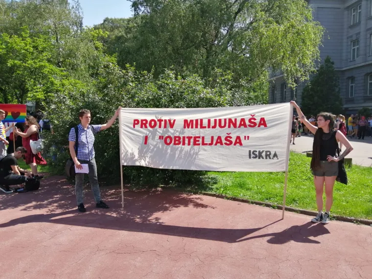 Okupljanje Povorke ponosa počelo ispred Mimare: Ima dosta policije