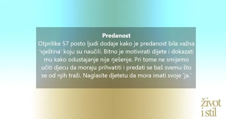 Istraživanje otkrilo 6 najvažnijih vje&scaron;tina koje roditelji prenose djeci za uspje&scaron;nu karijeru
