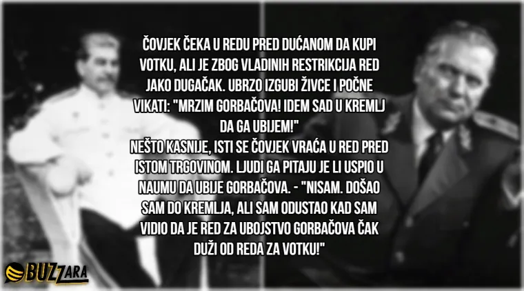 'Crko mar&scaron;al!': 20 zabranjenih viceva iz doba Jugoslavije i Sovjetskog Saveza zbog kojih ste mogli u zatvor