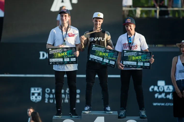 Najbolji hrvatski vozač BMX-a Marin Ranteš osvojio je broncu na Pannonian Challengeu