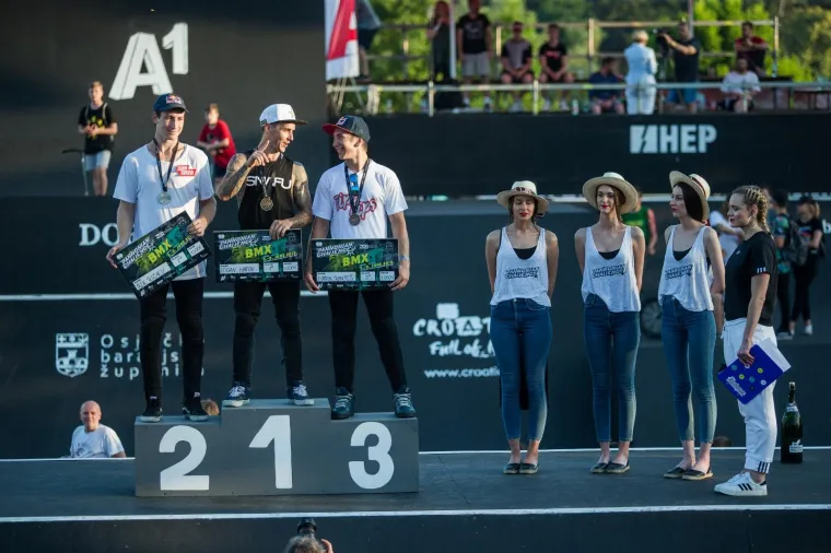 Najbolji hrvatski vozač BMX-a Marin Rante&scaron; osvojio je broncu na Pannonian Challengeu