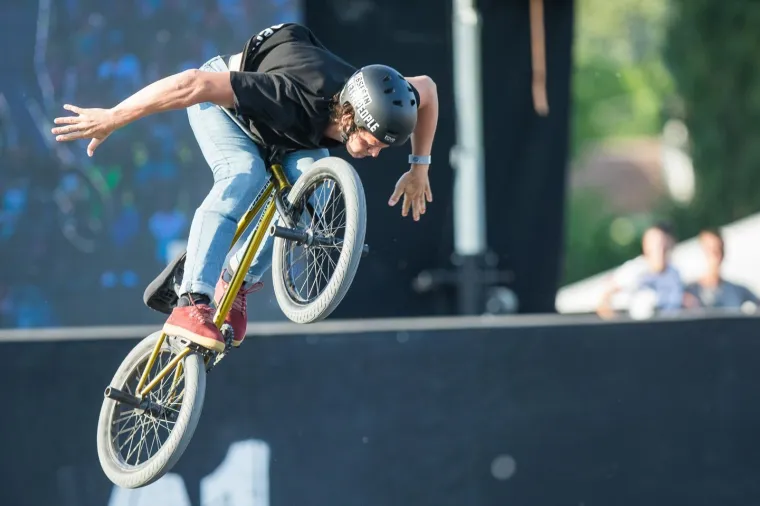 Najbolji hrvatski vozač BMX-a Marin Rante&scaron; osvojio je broncu na Pannonian Challengeu