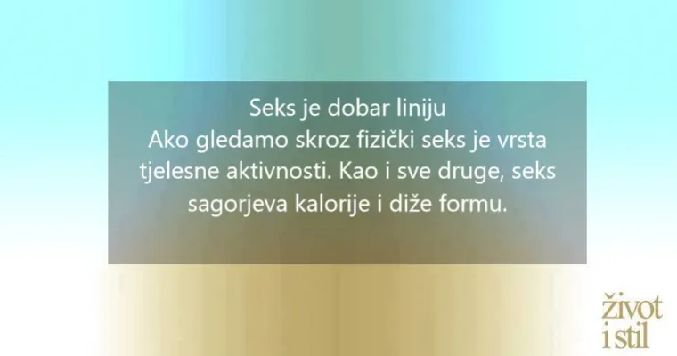Želite li bolje mentalno zdravlje, vi&scaron;e se seksajte