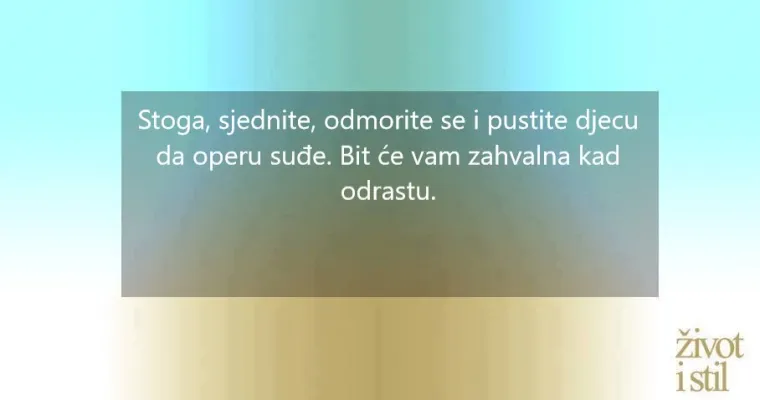 Djeca koja obavljaju kućanske poslove izrastaju u uspje&scaron;nije ljude