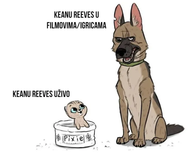 Zovu ga 'dečkom interneta': Najbolje meme o eksplozivnoj popularnosti Keanu Reevesa