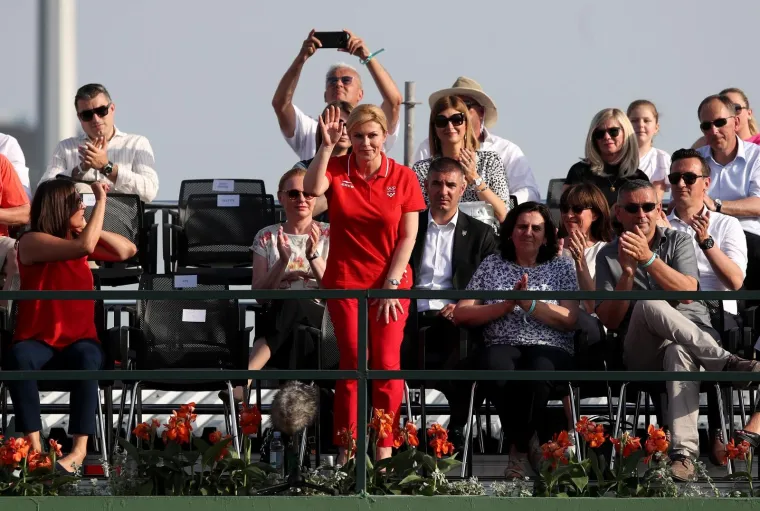 I KOLINDA JE GLEDALA KAKO LUKA, MANDŽO, PERI&Scaron;IĆ, BABO I OSTALI IGRAJU TENIS: Ovo je ne&scaron;to sasvim drugačije