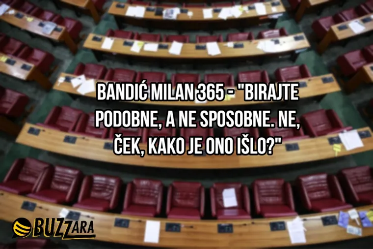 Kako bi izgledali slogani svih stranaka u saboru da su apsolutno iskreni? Upravo ovako