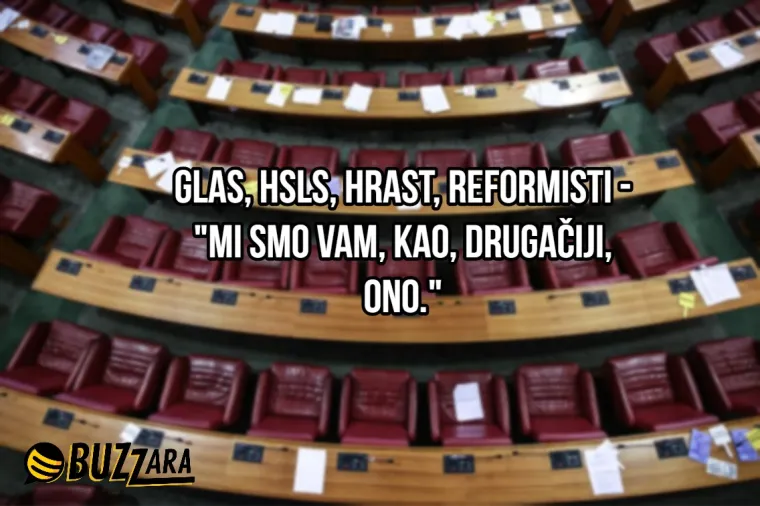 Kako bi izgledali slogani svih stranaka u saboru da su apsolutno iskreni? Upravo ovako