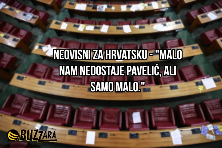 Kako bi izgledali slogani svih stranaka u saboru da su apsolutno iskreni? Upravo ovako