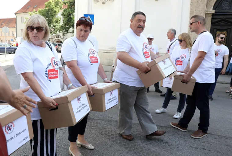 INICIJATIVA 67 JE PREVI&Scaron;E PREDAT ĆE POTPISE U HRVATSKI SABOR