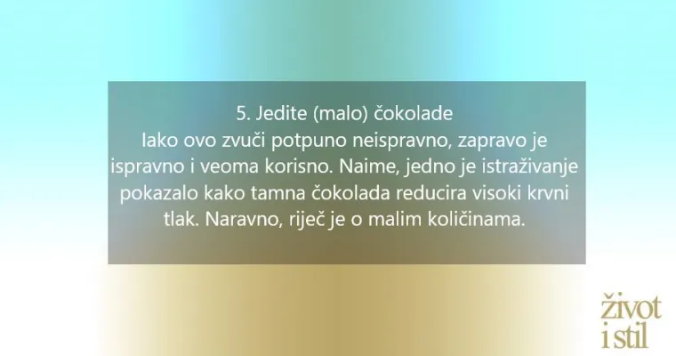 Šest prirodnih načina kako liječiti visoki krvni tlak