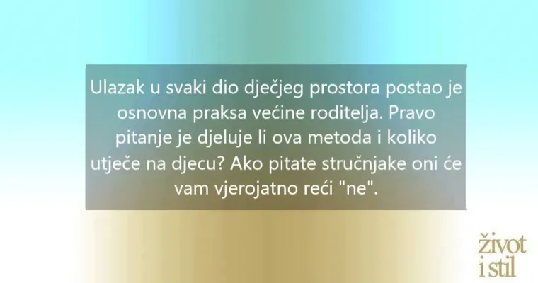 Jesu li moderni roditelji pretjerali u roditeljstvu? &Scaron;to kažu stručnjaci