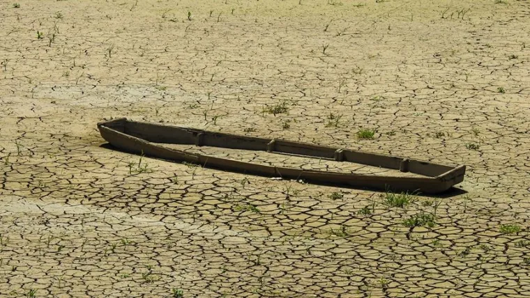 Nesvakida&scaron;nji prizor: Potpuno nestalo slavonsko jezero za navodnjavanje riže