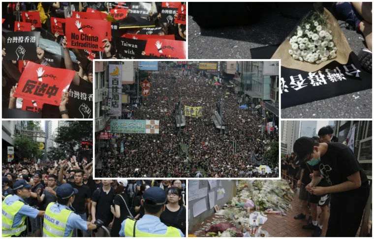 Po paklenoj vrućini novi masovni prosvjedi u Hong Kongu: 'Prestanite nas ubijati!'