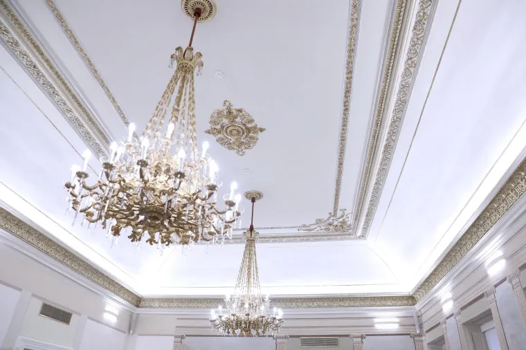 Pogledajte prve fotografije obnovljene dvorane Ban Jelačić: Drevnim freskama vraćen sjaj iz 19. stoljeća