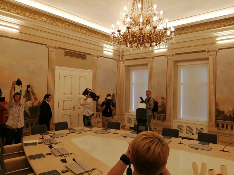 Pogledajte prve fotografije obnovljene dvorane Ban Jelačić: Drevnim freskama vraćen sjaj iz 19. stoljeća