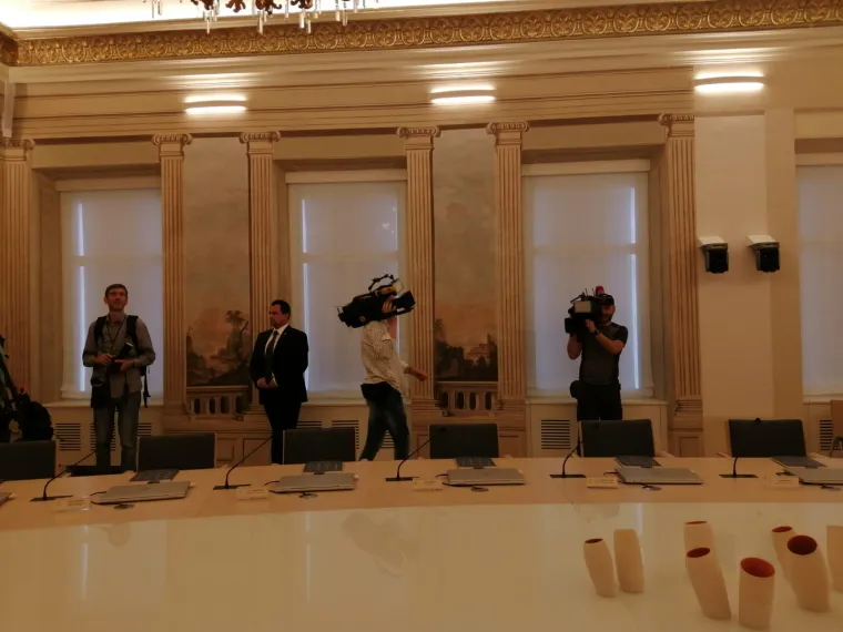 Pogledajte prve fotografije obnovljene dvorane Ban Jelačić: Drevnim freskama vraćen sjaj iz 19. stoljeća