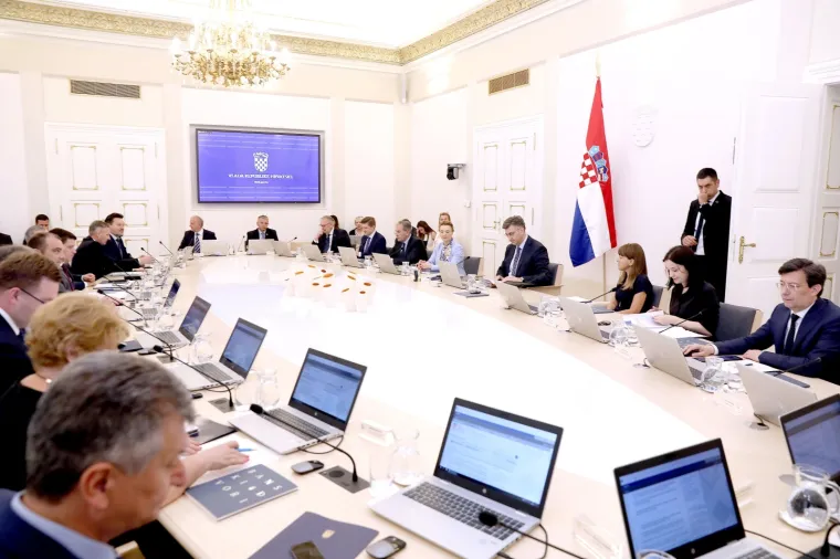 Novo ruho: Obnovljena dvorana Ban Jelačić učinila je sjednicu Vlade malo zanimljivijom