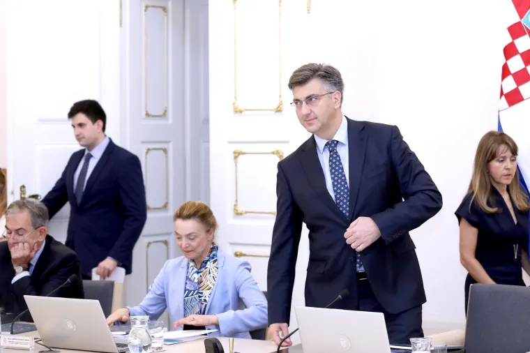 Novo ruho: Obnovljena dvorana Ban Jelačić učinila je sjednicu Vlade malo zanimljivijom